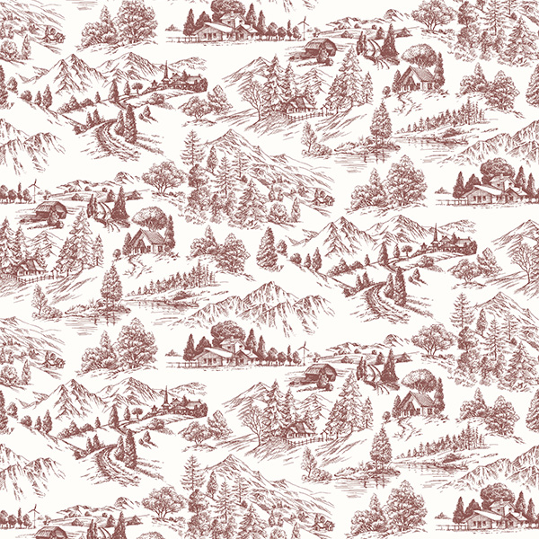 98675 Rose Деревня обои флизелиновые 1,06*10м/6